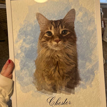 Load image into Gallery viewer, Custom Portrait - Pet Portrait