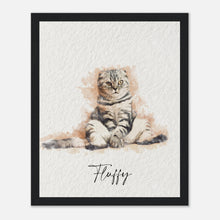 Load image into Gallery viewer, Custom Portrait - Pet Portrait