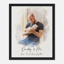 Load image into Gallery viewer, Custom Couple Portrait - Father & Son